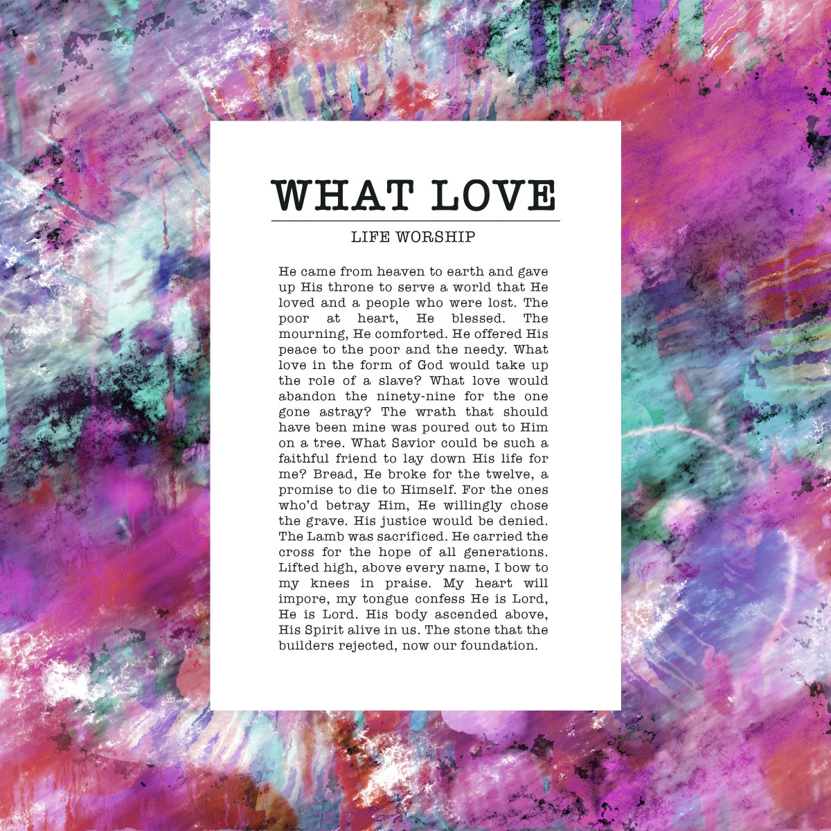The Story of “What&nbsp;Love”